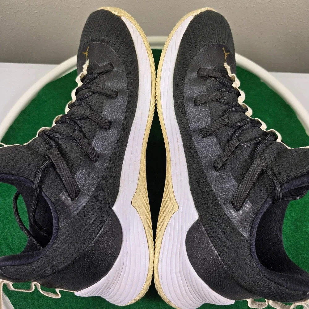 Jordan Ultra Fly 2 Low Basketball‎ Shoes Mens 11.5 Black AH8110-021 Sports Logo